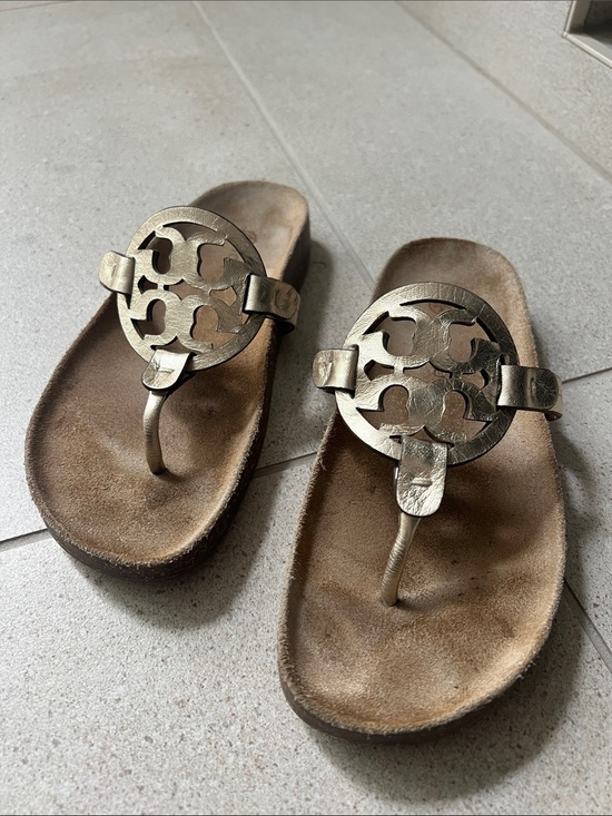 Tory Burch Shoes - Tory Burch Miller sandals in gold
